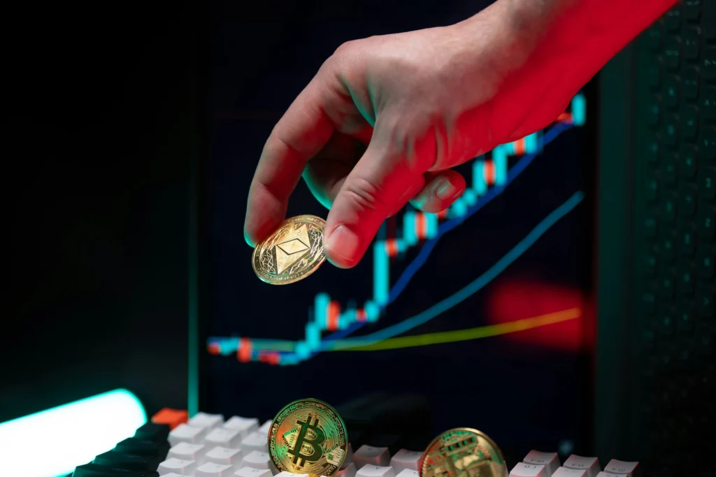 GoCryptoBet.com betting interface with cryptocurrencies