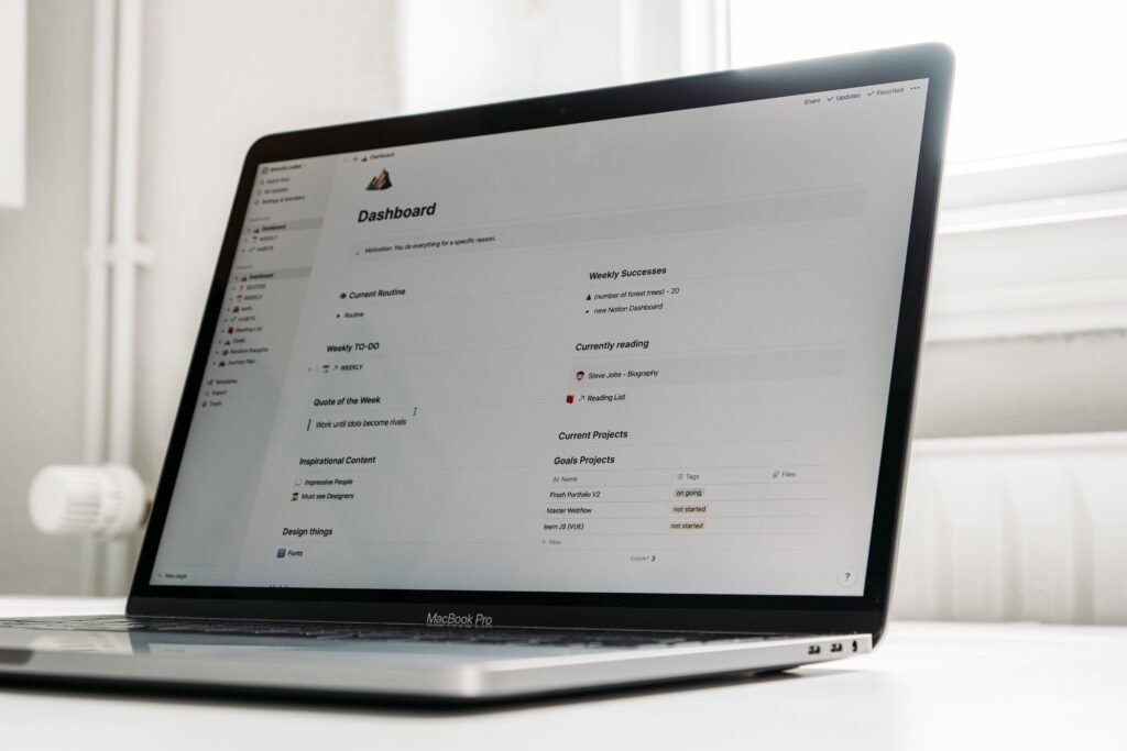 Working on web portal design.