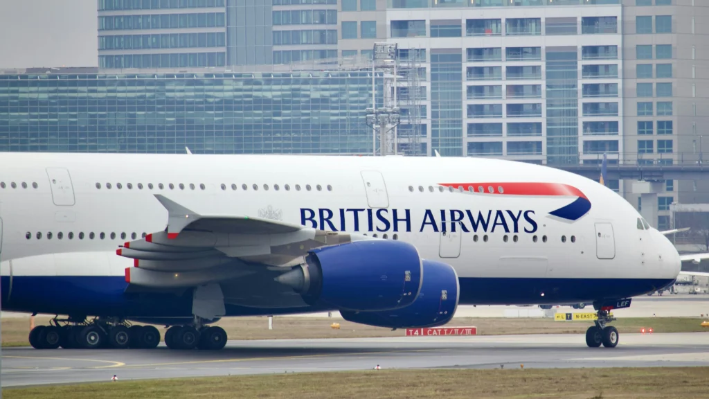 British Airways Emergency Flight BA286 aircraft during May 2025 incident